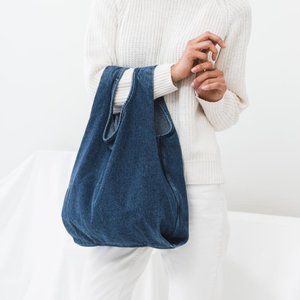 denim medium baggu